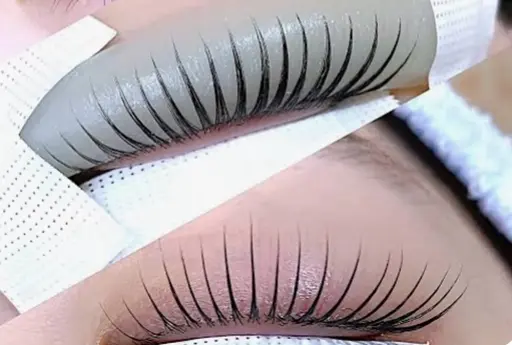 【2月まで限定練習モデル⭐️】束巻きまつ毛パーマ👀⚠️時間厳守&注意事項必読#ワンホン#韓国#束感