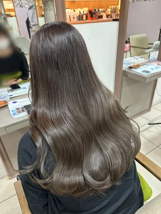 【✨人気No.1✨】 カット➕艶髪カラー➕髪質改善トリートメント✨