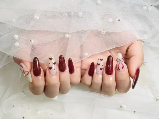 オフなし◆ハンド90分アート放題コース(アート4本)