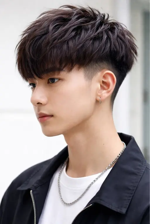 メンズカット　刈り上げマッシュ✂️