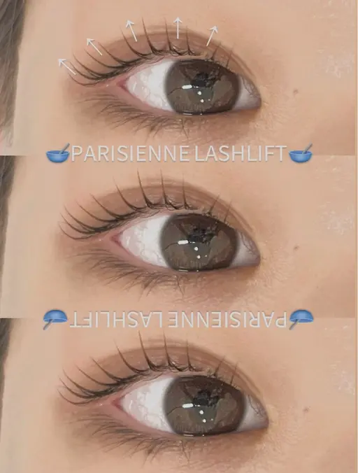 まつ毛パーマモデル(30分と記載がごさいますが60​〜​90分の施術となります)