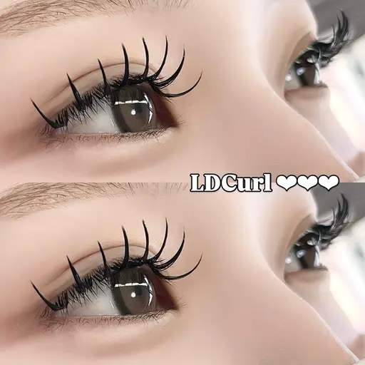 ❌オフ無❌【LED】✨LDカール✨バインドロック（Wフラット）80束(160本)