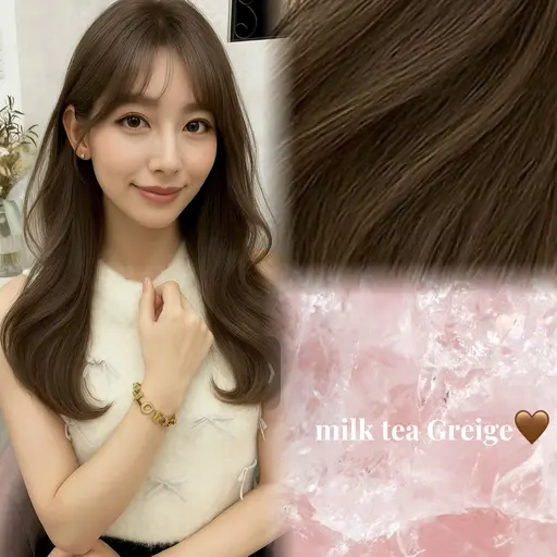 💎エリア最安値✨ご新規様限定✨💎ブリーチなしで叶える艶カラー✨✨ケアトリートメント付き🩵