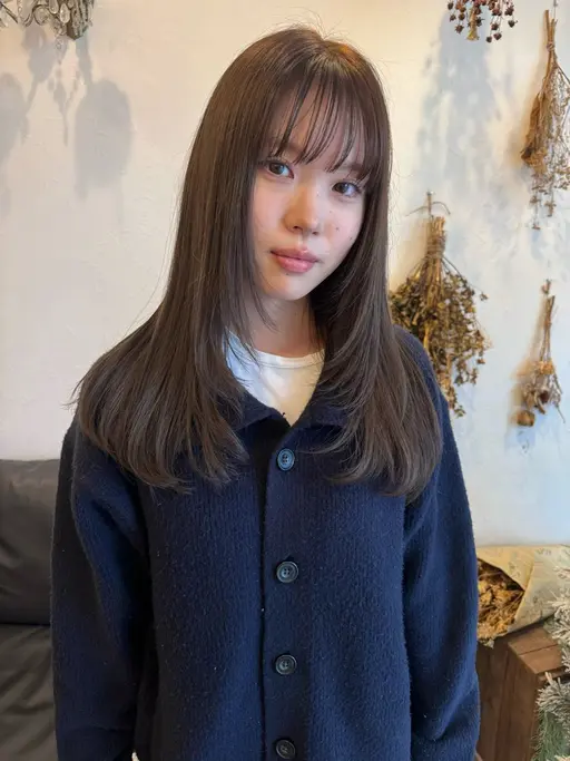 【大人気メニュー🧺】カット+艶カラー+保湿トリートメント