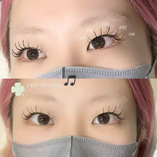 🎀シングル・フラットラッシュ120本🎀マツエク／フラット⚠️ラッシュ他店オフなしです⚠️