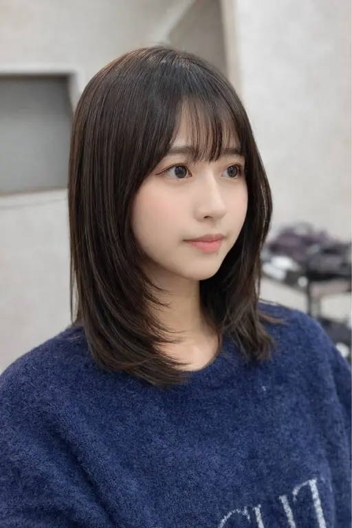 【✂️最旬韓国ヘアはお任せ✂️】骨格似合わせ顔まわりレイヤー➕似合わせカット❣️