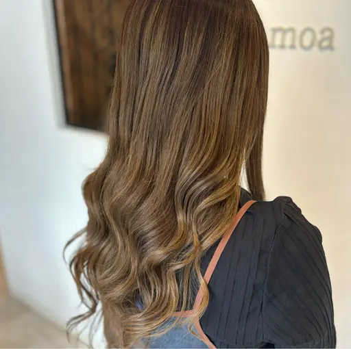 艶カラー🌈+1stepトリートメント🫧