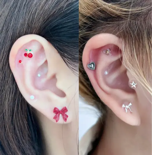 【可愛くヘルスケア！】耳ツボジュエリー💎10個