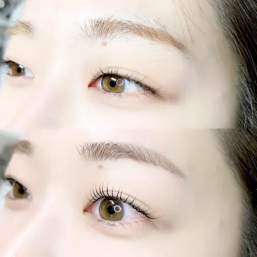 アイブロウWAXスタイリング