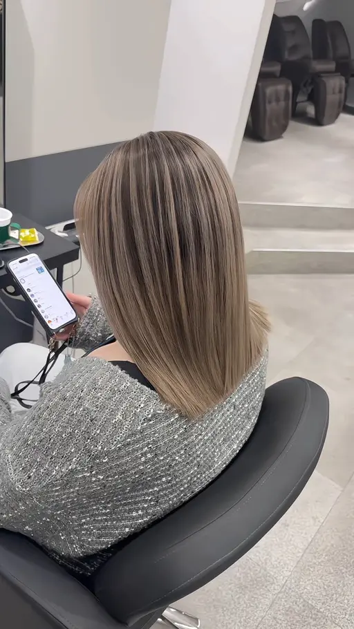 ブリーチ➕バレイヤージュ✨➕【最高級フローディア4stepTR✨🌈】