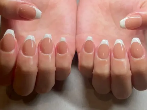 3/25限定🚨【ナチュラル/オフィス】Hand フレンチ・オフ無し-`📢⋆ (ベースカラー＋¥1100 )