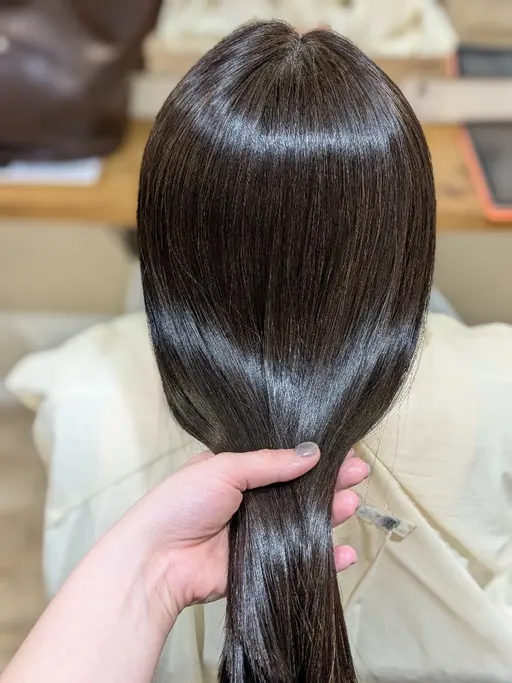 縮毛矯正+トリートメント