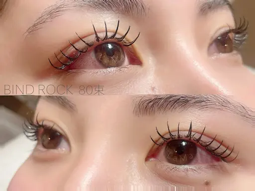 💜限定【バインドロック1hつけほ】💜※まつ毛の状態によっておつけできる束数異なります※リピーター様＋550円