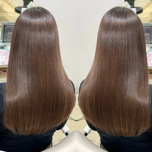 【🦋SNS映え🦋】✨️前髪cut➕髪質改善ワンカラーLv4✨️