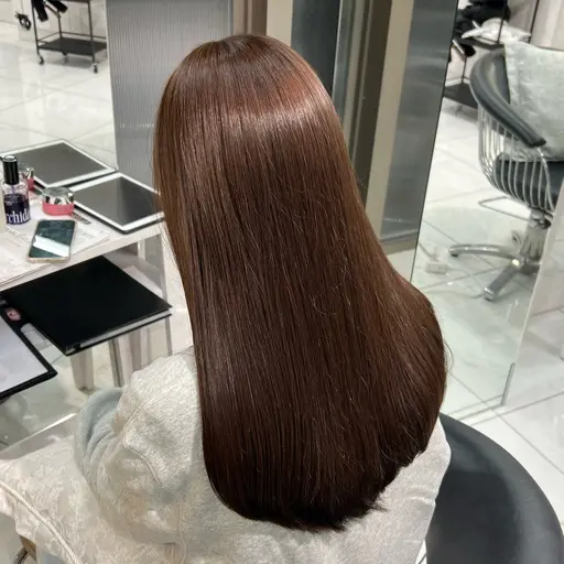 【15日限定‼️】ロング料金なし!!顔周りカット+カラー+髪質改善トリートメント