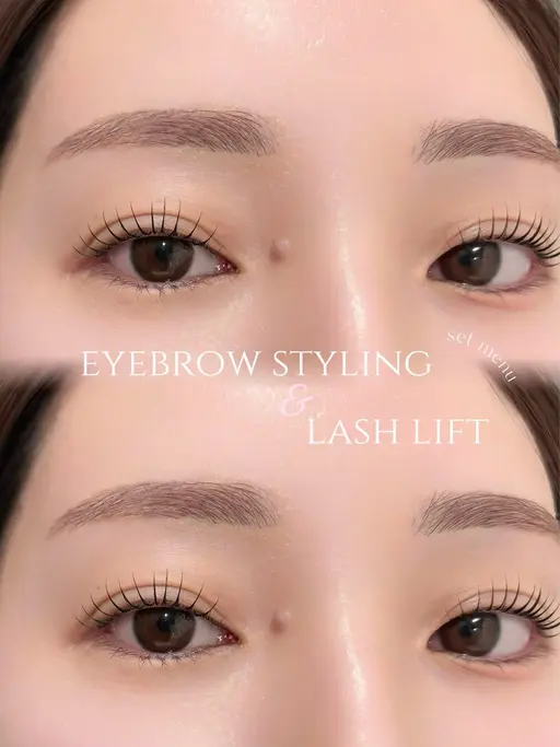 本日15:45⚠️minimo限定価格🩰アイブロウスタイリング＋カラー＋ラッシュリフト