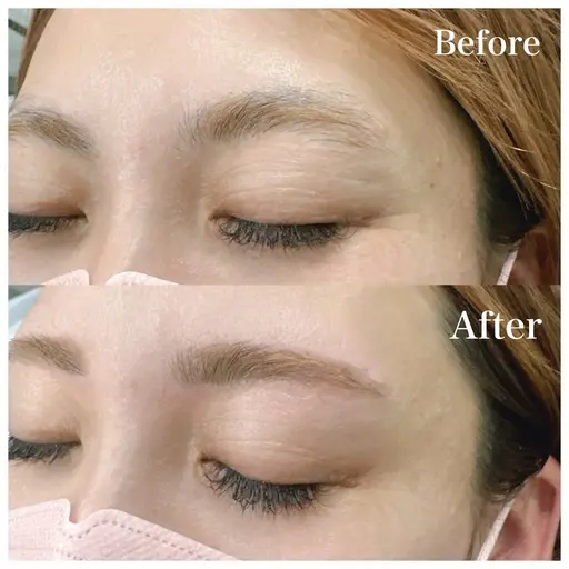 ラッシュリフト＆眉Wax脱毛（似合わせデザイン）