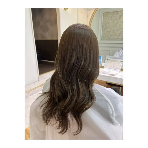 ブリーチなしダブルカラー+1stepトリートメント