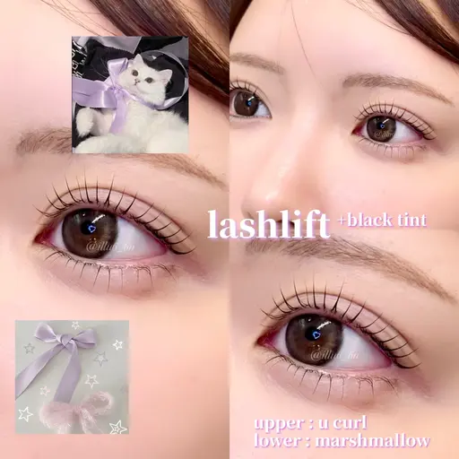 🆕最新韓国ロッドも🇰🇷似合わせデザイン🧚🏻パリジェンヌorラッシュリフトまつ毛パーマ🪄︎︎束感コーティング