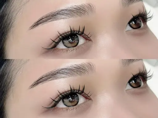 アイブロウパーマ×WAX