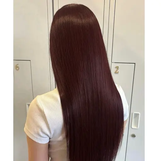 🎀【カラーモデル】ケアカラー🎀髪の毛をいたわった薬剤でダメージが少なく艶のある髪の毛に🫧※ロング料金＋￥1000