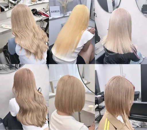 💎人気Ｎｏ.1💎ブリーチ2回＋ケアカラー🍂初めてブリーチをする方やハイトーンにしたい方オススメ✨