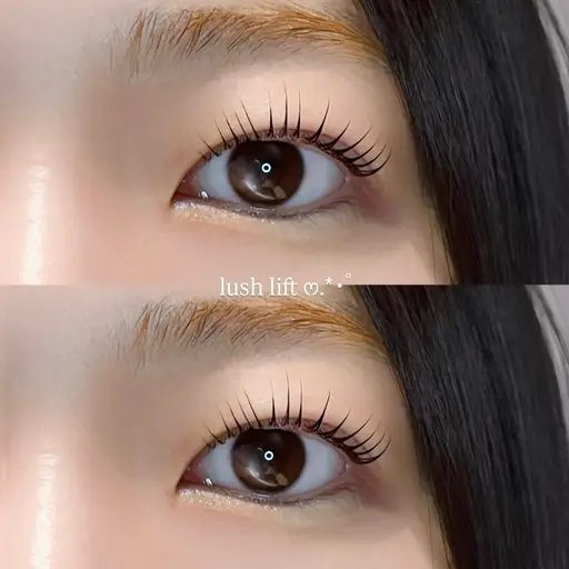 👀🤍 まつげパーマ (上)