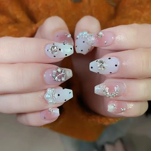 自爪✨🎀シンプルアート10本やり放題持ち込み可(ガーリー,ワンホン)¥8,580