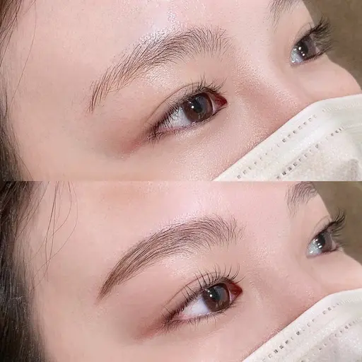 アイブロウワックス🫧メイク込