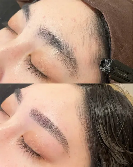 平日限定❗️美眉スタイリング(間引き込み)+おでこワックス