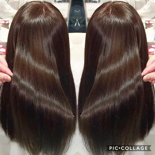 小顔カット＋イルミナカラー👼🏻🩵