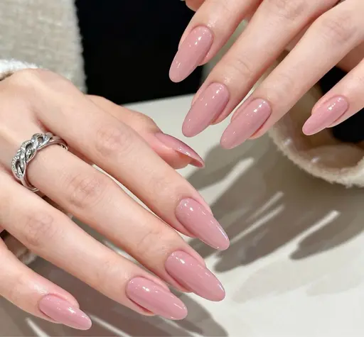 （ジュニアネイリスト）長さだしワンカラーがラメグラデーション10本コース　オフ無し　（現金のみ）