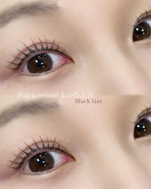 【✨🆕韓国で話題！！マスカラパーマ🇰🇷✨】まつげパーマ（パリジェンヌ含む）×ブラックティント🖤［コーティング付］