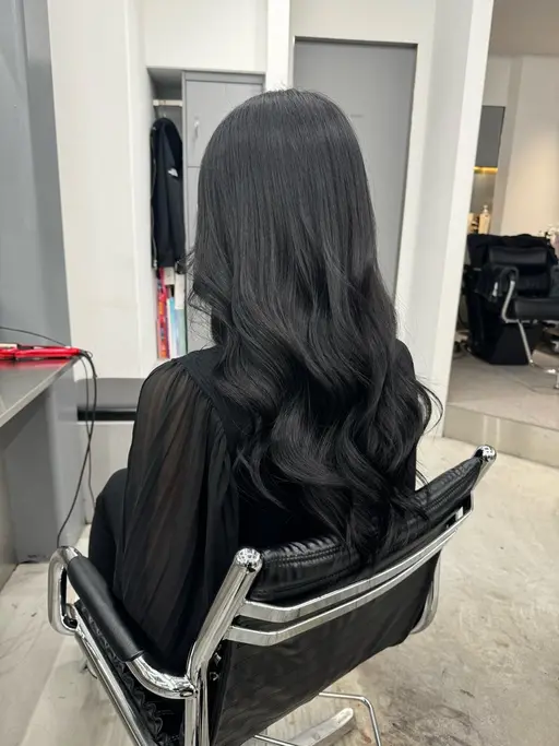 🩵ブリーチなし透け感カラー+似合わせカット🩵