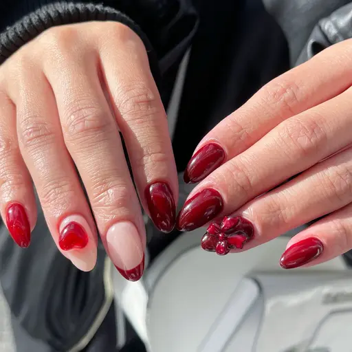 1月限定🈹❄️オフ込み5本アート✨