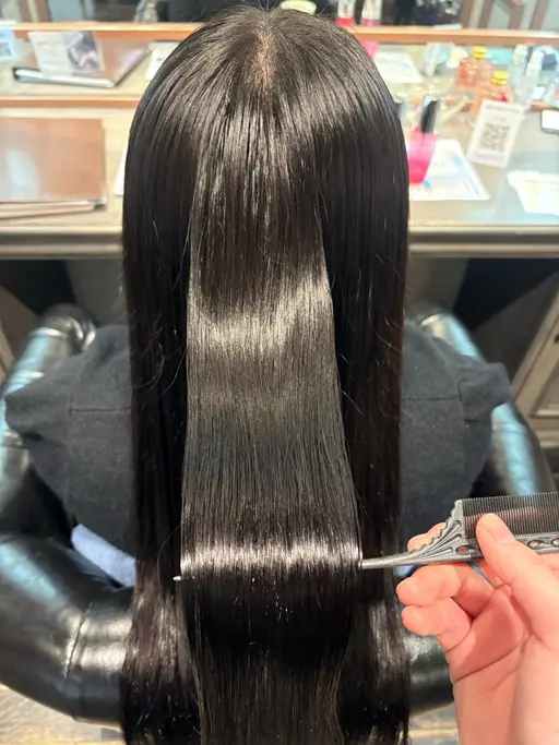 【1.2月限定🧤】カット＋カラー＋Aujuaトリートメント🐰ྀི🫧