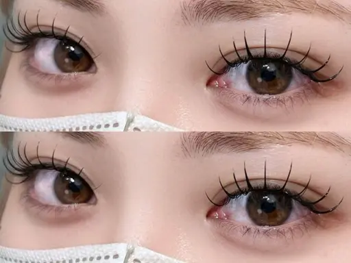 無料  フラットラッシュ✨️80~140本【オフも無料LEDは×】