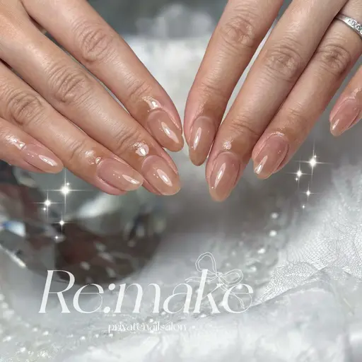 🤍Jr.nailist ワンカラー/グラデーション(付け替えオフ付き)🤍