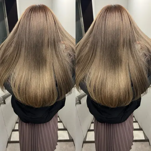 🍀平日限定🍀ケアブリーチ込みダブルカラー🍀