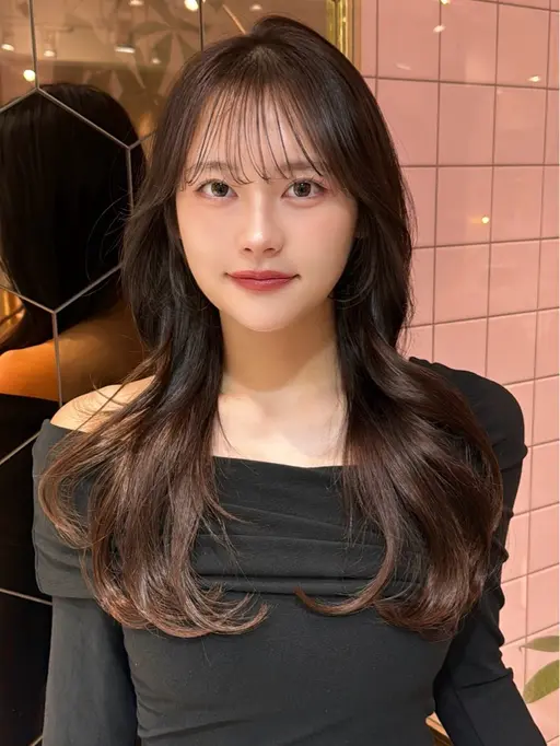 🌻初めての方はこちら🌻小顔カット+カラー+1stepトリートメント+超音波アイロン