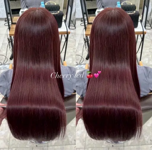 🥀【✨️🔥人気No,2⃣menu🔥✨️】🥀縮毛矯正✖️ワンカラー