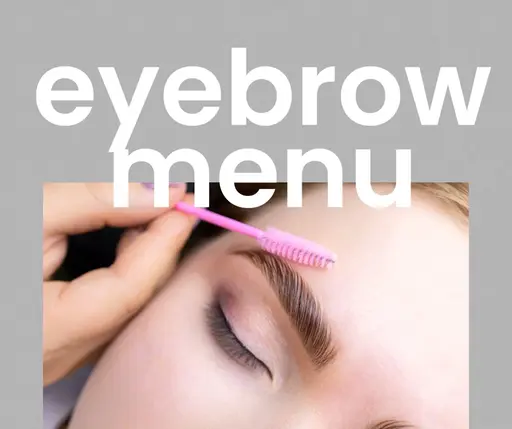 美眉メニュー🤎【アイブロウパーマ✖️ヘッドスパ💆‍♀️】