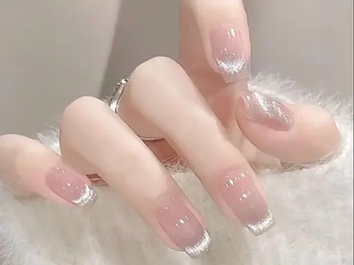 【❤️‍🔥大人気NO.1❤️‍🔥】チップ長さだし10本+マグネットフレンチコース