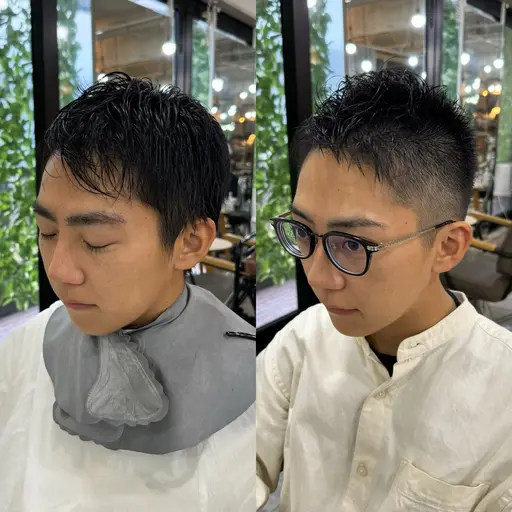 メンズ大人気◎カット　ヘッドスパ　眉カット🫶