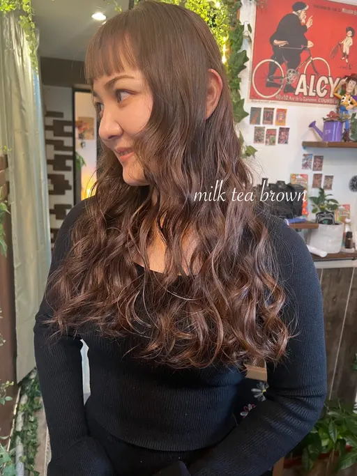 ワンカラー+クイックトリートメント　¥7700