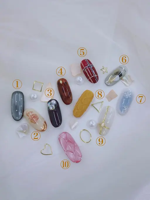 【オフ有】ワンカラー+写真アート2本付 0円