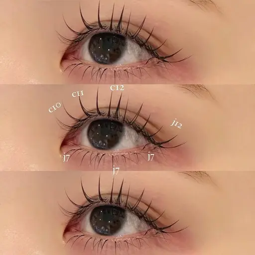 【18:00〜限定】マツエク🎀フラットラッシュ100〜120本★オフなし★束感まつ毛✨️