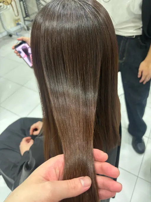 縮毛矯正＋ケアシャンプー＋ケアトリートメント🧴(ブリーチ毛不可)