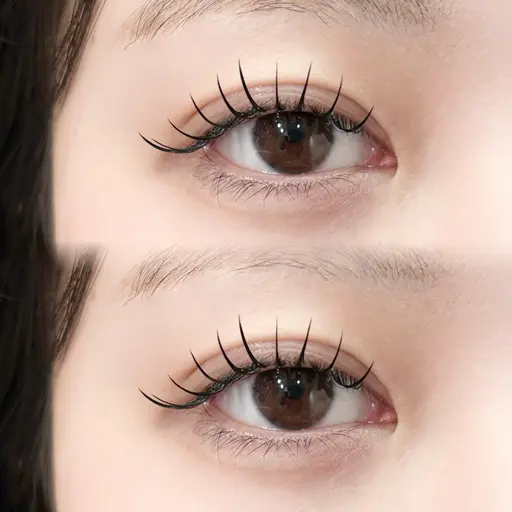 【撮影モデル】LED フラットラッシュ120​〜​140本