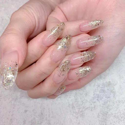 長さだし10本＋ラメグラ　オフなし